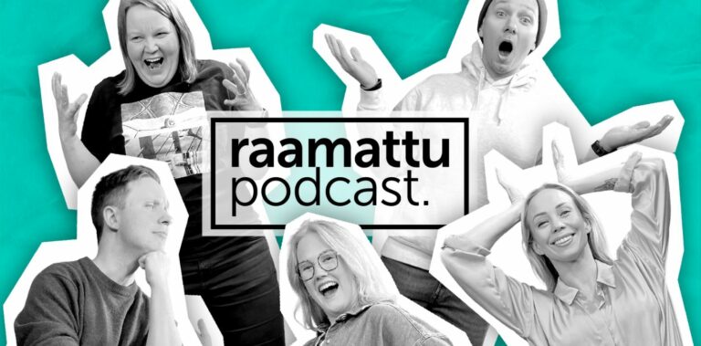 Logo raamattupodcast ja viisi ihmistä ympärillä